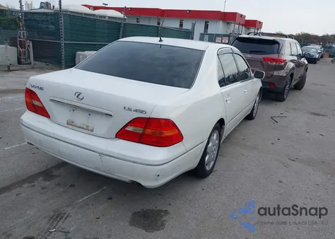 2002 Lexus Ls 430 из США, поврежденный, VIN JTHBN30F420088231